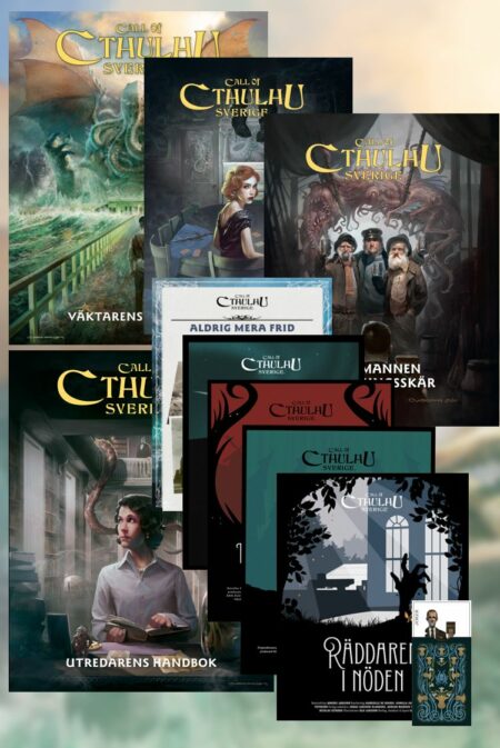 Call of Cthulhu Sverige - megapaketet